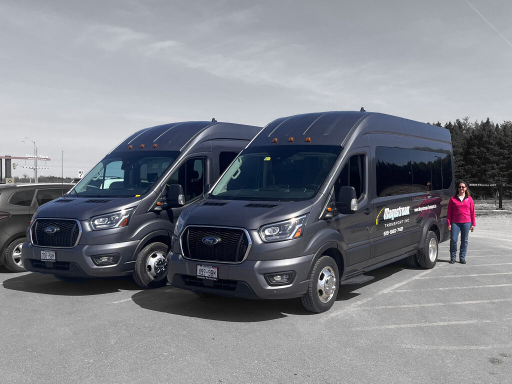Maynstream Transport Inc. in Service Areas